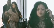 Drapieżna Rihanna w dresie w panterkę świeci nieumalowanym licem. Lubicie ją w naturalnym wydaniu?