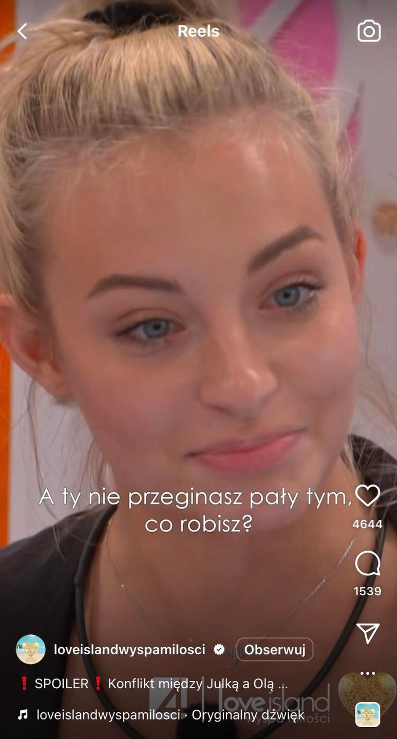 Konflikt w "Love Island"