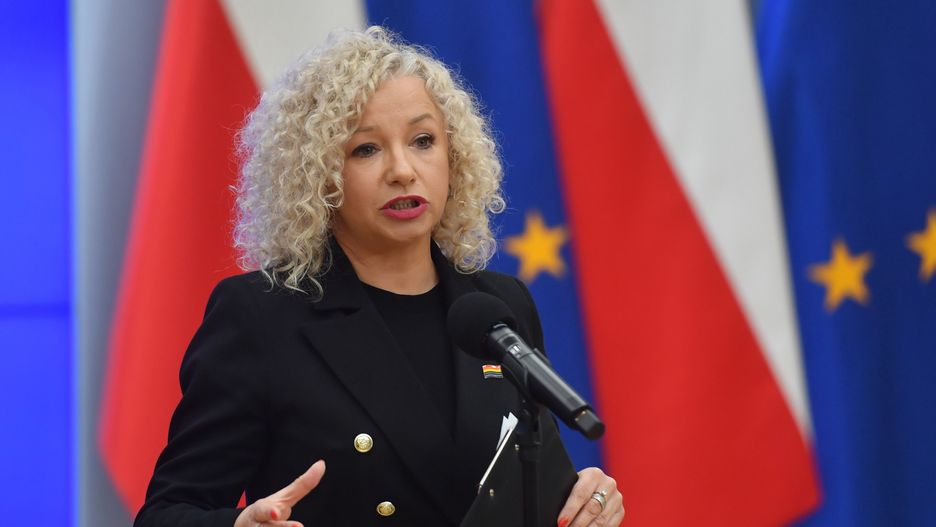 Ministra ds. równości Katarzyna Kotula (Lewica)
