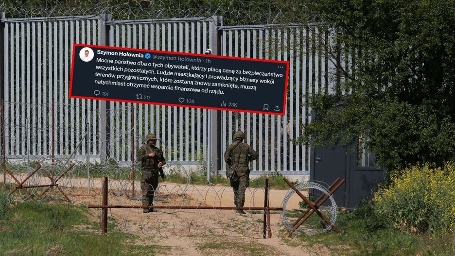 Hołownia apeluje w sprawie terenów przygranicznych