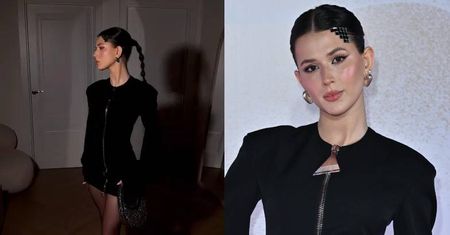 Roksana Węgiel w króciutkiej sukience za PONAD 6 TYSIĘCY złotych wybiera się na imprezę Vogue'a (FOTO)