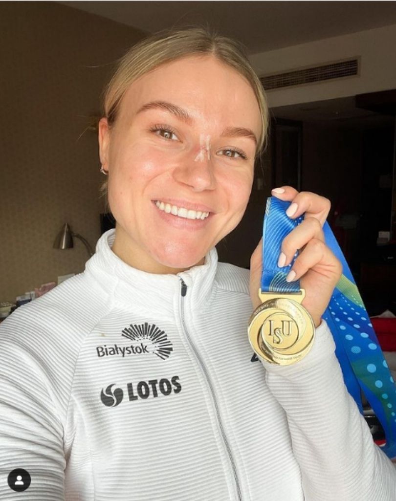 Anna Lewandowska wspiera Natalię Maliszewską