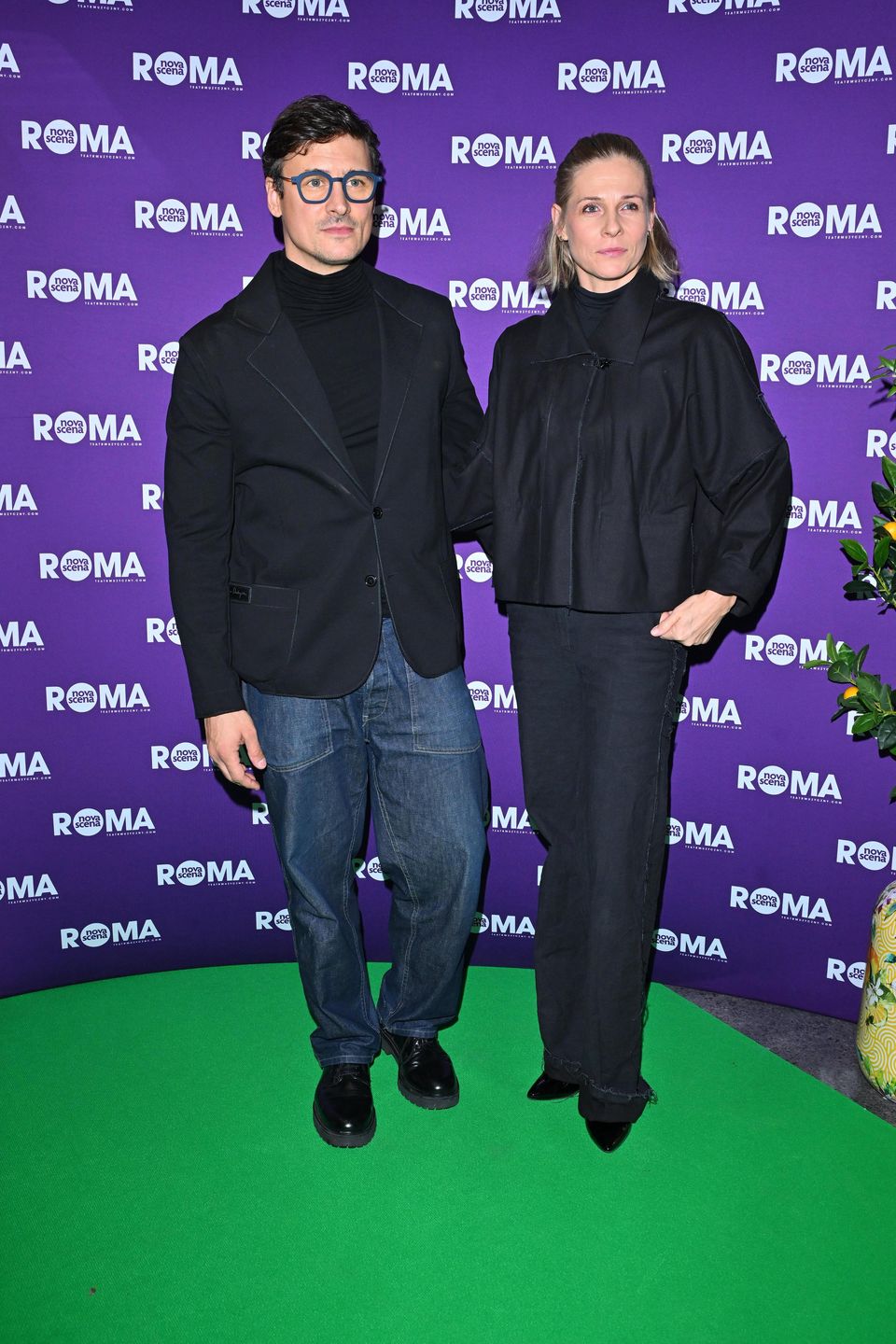 Mateusz Damięcki i Paulina Andrzejewska