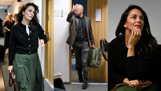 TYLKO NA PUDELKU: Tak wyglądała rozprawa rozwodowa Wajdów. "Katarzyna nie rozmawiała z mężem, atmosfera była napięta" (ZDJĘCIA)