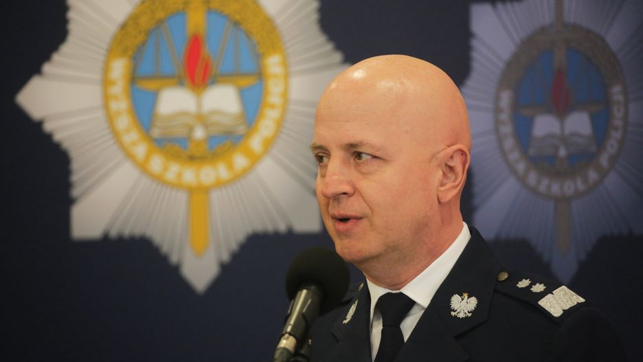 Komendant główny Policji gen. insp. Jarosław Szymczyk