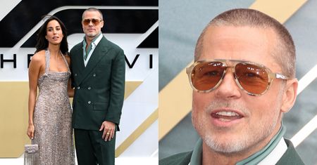 Brad Pitt i Ines de Ramon zadają szyku na premierze filmowej w Londynie. Ładna para?