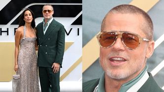 Brad Pitt i Ines de Ramon zadają szyku na premierze filmowej w Londynie. Ładna para?