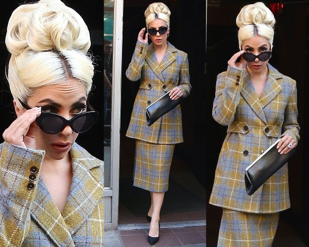 Lady Gaga łypie okiem zza okularów za 650 złotych
