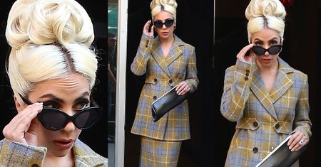 Lady Gaga łypie okiem zza okularów za 650 złotych