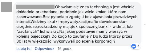 Post pod piątkowym wydarzeniem