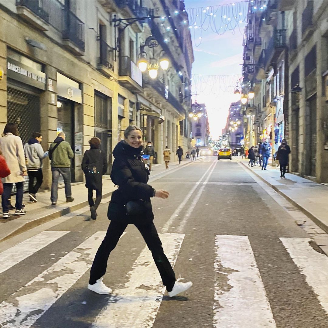 Małgorzata Socha wybrała się z mężem do Barcelony