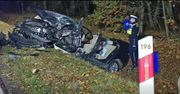 Tyle zostało z BMW. Wstrząsający wypadek w Wielkopolsce