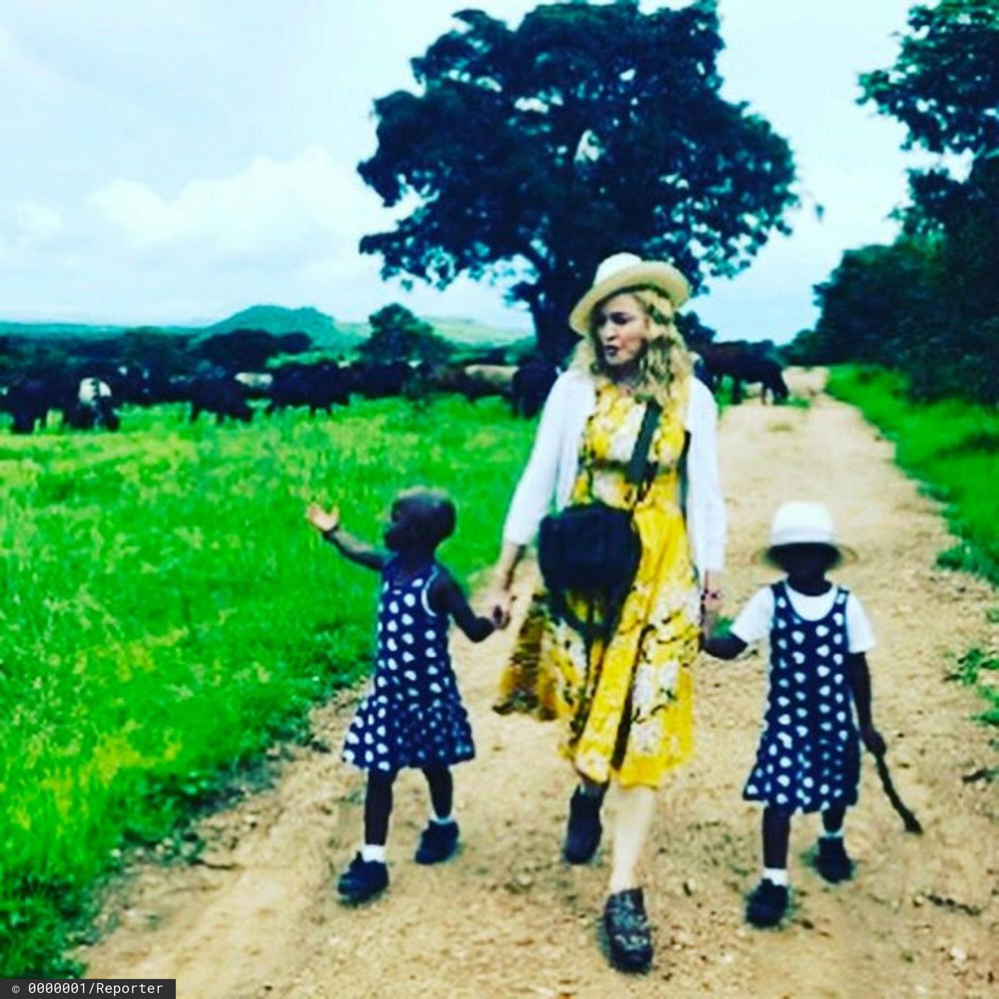 Madonna kilka lat temu adoptowała dziewczynki z Malawi