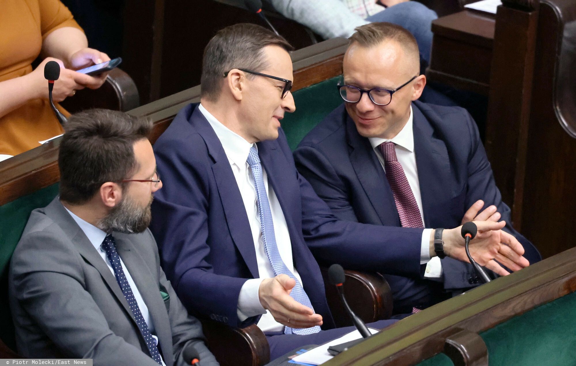 Mateusz Morawiecki i Artur Soboń
