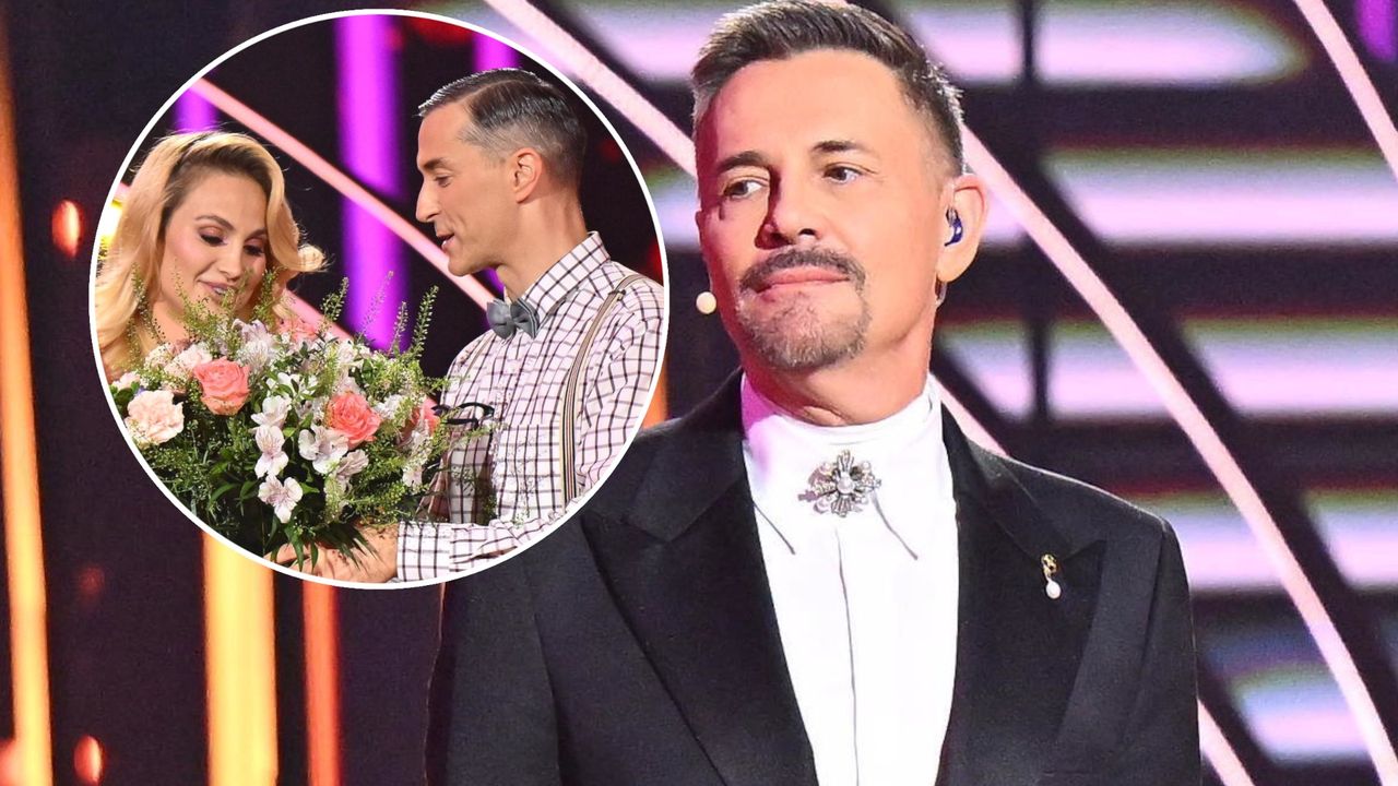 Krzysztof Ibisz zaliczył wpadkę w "Tańcu z gwiazdami". Tancerka go poprawiła