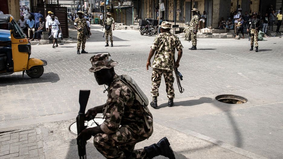 Żołnierze w Nigerii