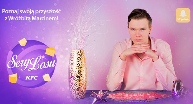 „Sery losu” - wróżby na Snapchacie promują KFC (wideo)