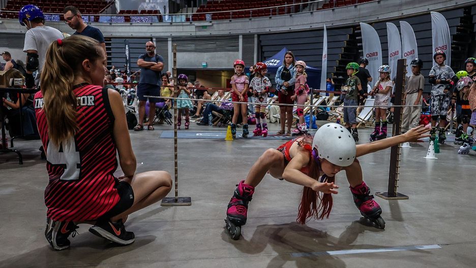 Rolkowisko w hali Ergo Arena cieszy się bardzo dużym zainteresowaniem, bo to wydarzenie organizowane już po raz dziewiąty