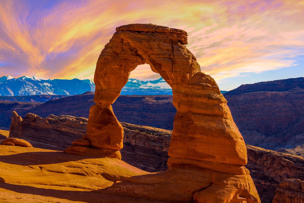 Arches National Park w Utah