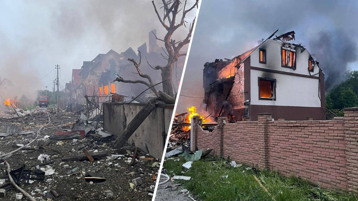 Zniszczenia w obwodzie kijowskim