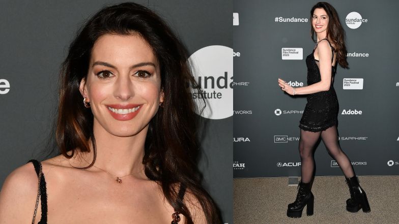Anne Hathaway na festiwalu filmowym Sundance