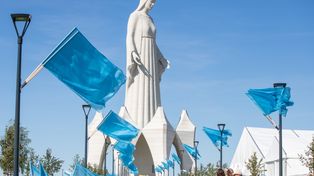 Pomnik Maryi w Konotopiu oficjalnie poświęcony. Ufundował go jeden z najbogatszych Polaków