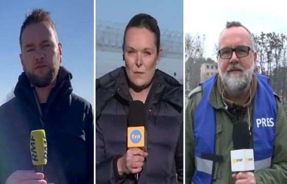 Korespondenci wojenni pracują w Ukrainie. Które redakcje wysłały swoich dziennikarzy?