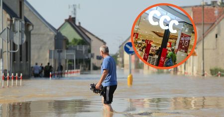 Gigant obuwniczy reaguje na powódź. "10 tys. par butów"