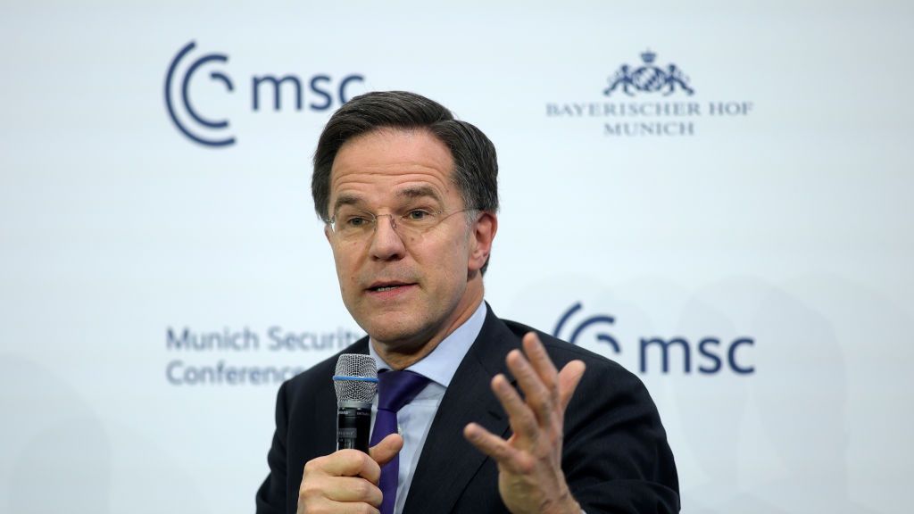 61st Munich Security Conference
MUNICH, GERMANY - FEBRUARY 15: NATO secretary general Mark Rutte participates in a panel at the 61st Munich Security Conference on February 15, 2025 in Munich, Germany. International defence and security leaders from around the world are gathering for the February 14-16 conference. (Photo by Johannes Simon/Getty Images)
Johannes Simon