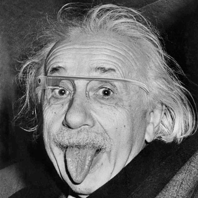 Czy Einstein chciałby nosić Google Glass?