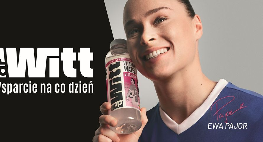 Ewa Pajor jako ambasadorka DrWitt zachęca do aktywnego stylu życia