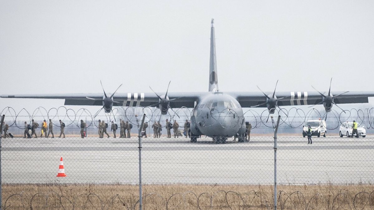Dwa samoloty Hercules C-130 poleciały do Izraela. Zdjęcie ilustracyjne