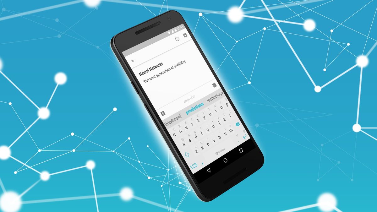 SwiftKey to pierwsza klawiatura ekranowa oparta na sztucznych sieciach neuronowych. Jak działa? 1