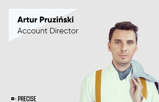 Artur Pruziński account directorem w K2 Precise
