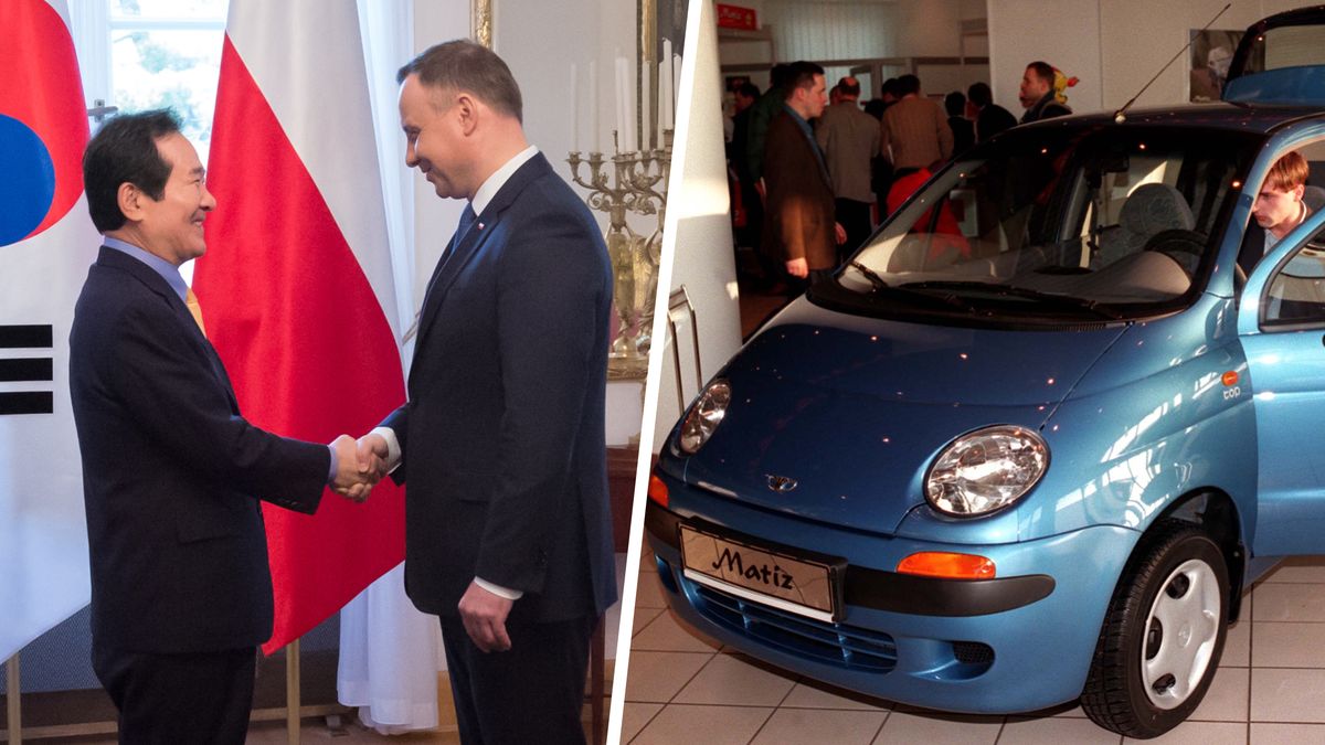 Zacieśnia się współpraca gospodarcza Korei Południowej i Polski. Pierwsze były inwestycje Daewoo