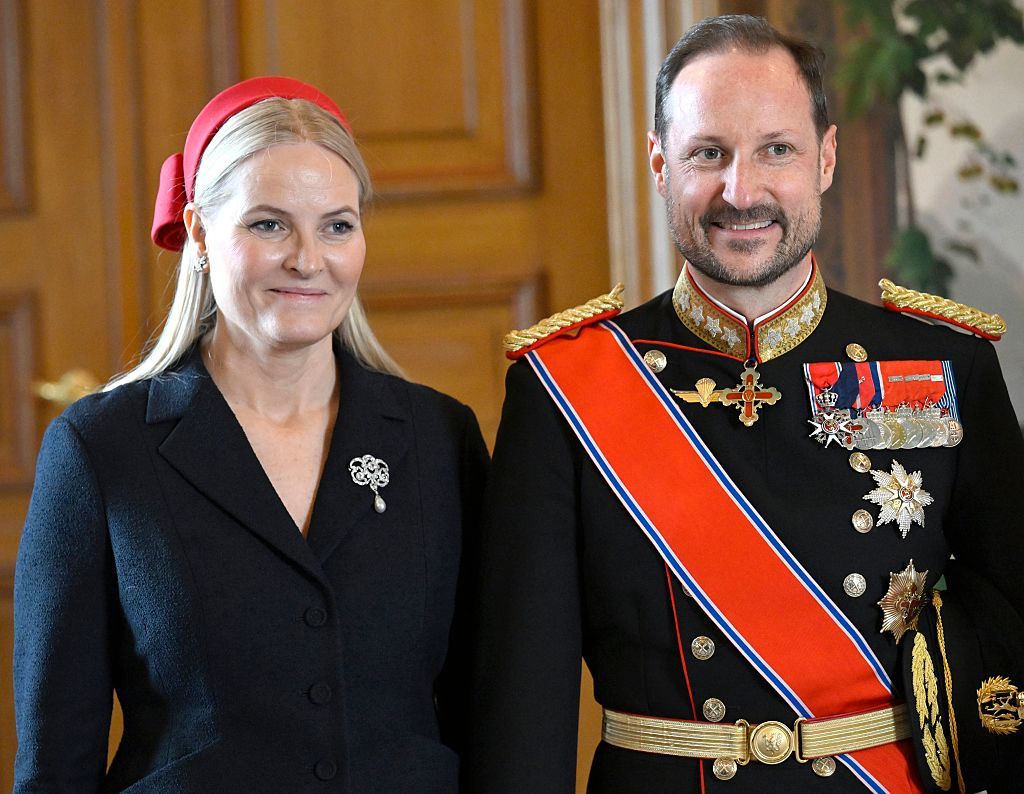 Książę Haakon i księżna Mette-Marit