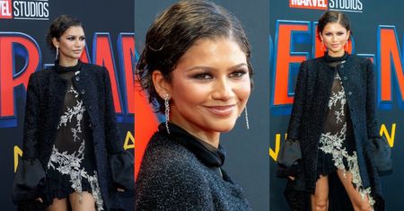 Zendaya zadaje szyku w prześwitującej kreacji na premierze w Amsterdamie (ZDJĘCIA)