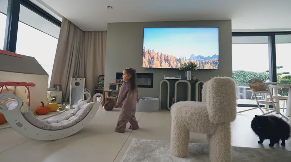 Pokój zabaw córki Friza i Wersow