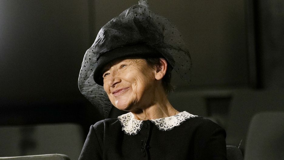 Jadwiga Jankowska-Cieslak w sztuce "Przebłyski"
