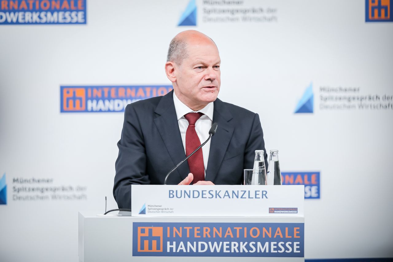 Kanclerz Niemiec Olaf Scholz