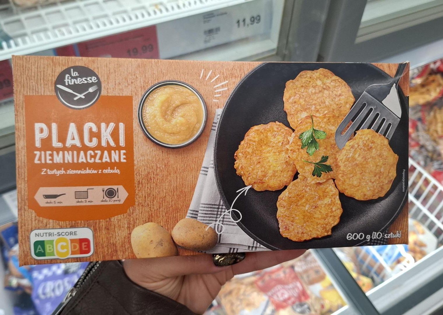 Placki ziemniaczane z Aldi