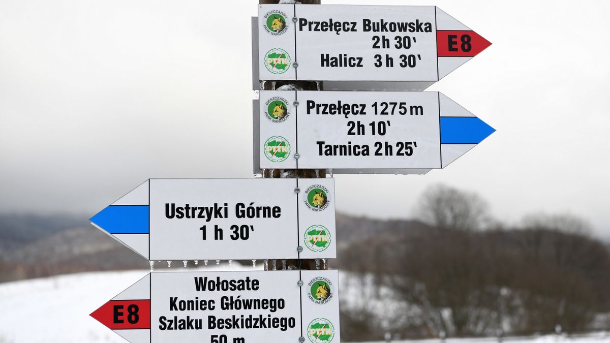 Bieszczady. Zagrożenie lawinowe
