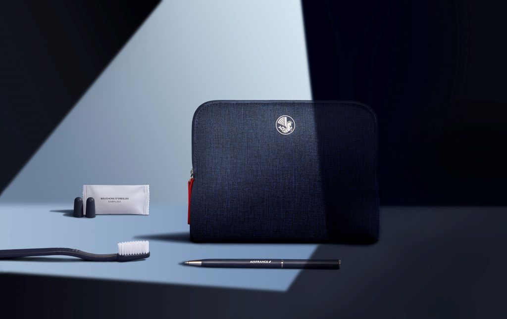Kosmetyczka Air France dla pasażerów klasy biznes