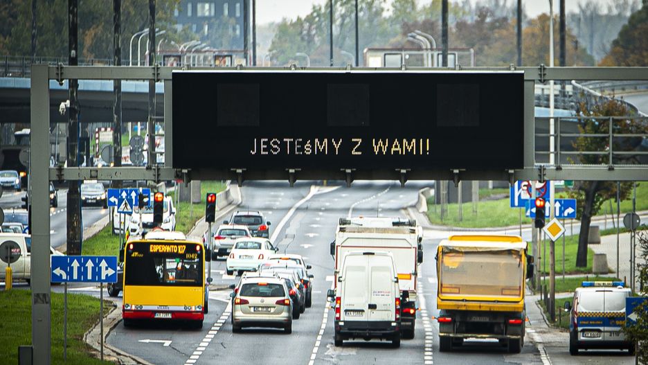 Blokada Warszawy. Władze miasta solidaryzują się ze strajkiem