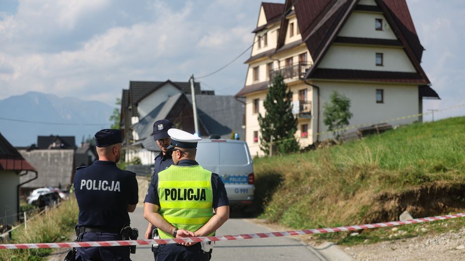 Na miejscu zdarzenia w Białym Dunajcu pracowali śledczy 