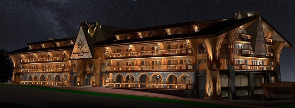 Wizualizacja hotelu Mountain Diamond