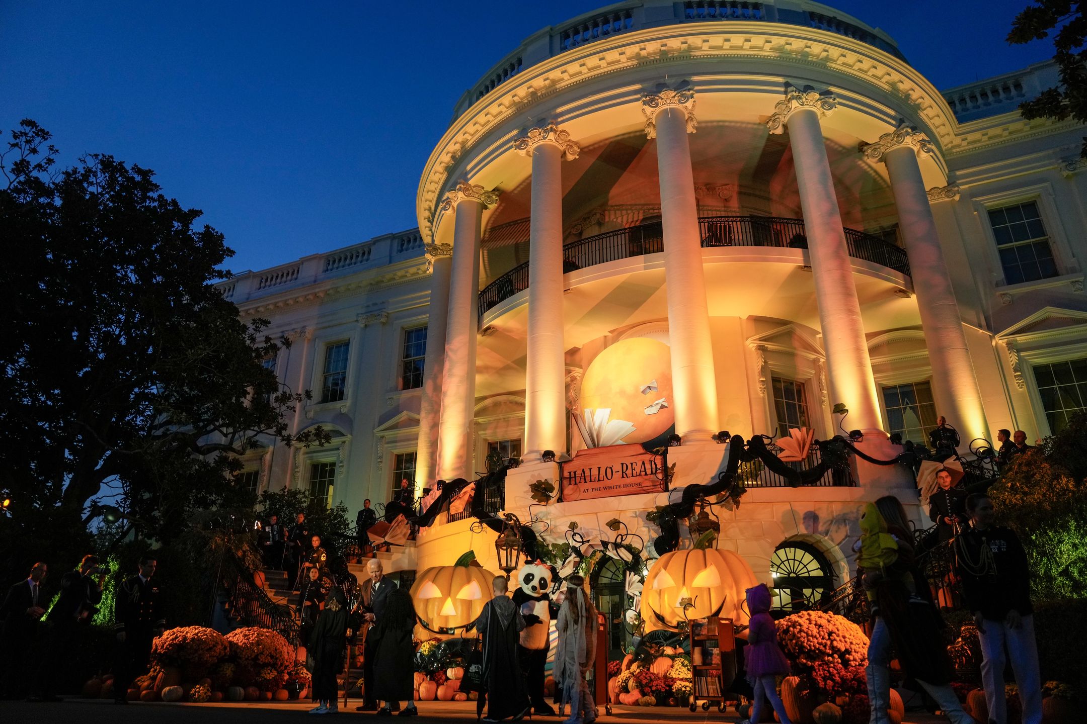 Jill Biden przebrała się za pandę na Halloween