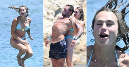 Aryna Sabalenka HARCUJE z narzeczonym na rajskiej plaży w Grecji. Fajnie mają? (ZDJĘCIA)