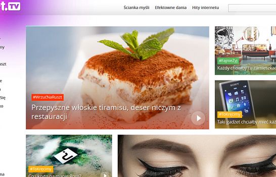 Onet.tv wznowiony z personalizacją i youtuberami