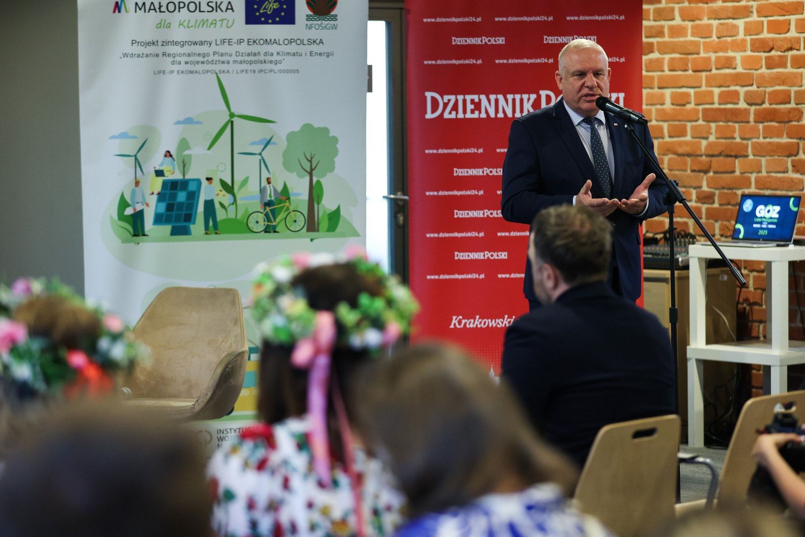 Konkurs „GOZ Lider Małopolski 2025” - wielki finał. Na zdjęciu Ryszard Pagacz, wicemarszałek Województwa Małopolskiego